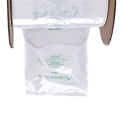 LDPE 맑은 플라스틱 사전 오픈 폴리 가방에 롤 사이드 거세트 자동차 가방 의류