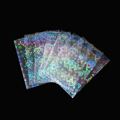 Yugioh MTG 투명 카드 게임용 맞춤 인쇄 된 덱 보호 수갑