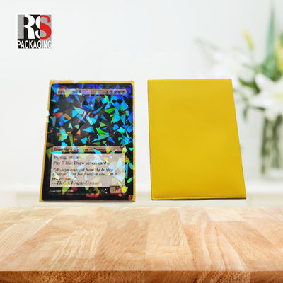 Yugioh MTG 투명 카드 게임용 맞춤 인쇄 된 덱 보호 수갑