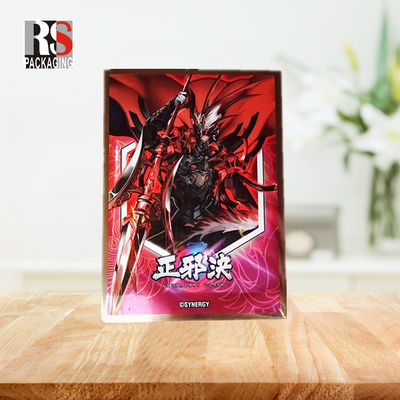 66x91 트레이딩 스포츠 카드 수갑 인쇄 된 색상 선물 PP TCG 하드 카드 보호기