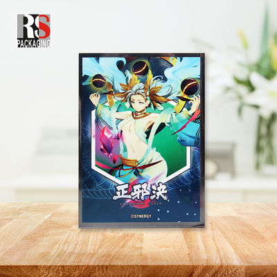 Pekemon 드래곤 쉴드 카드 보호기 반짝이는 매트 표면으로 장갑