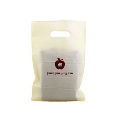 다이 커트 핸들 LDPE 쇼핑 가방 친환경 재활용 식료품 플라스틱 가방