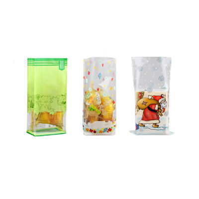 재활용 할 수 있는 크리스마스 사탕 과자 가방 생일 굿니 파티 약탈 가방 100 pcs
