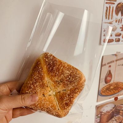 빵 보존 및 보관용 비기 없는 플라스틱 선명한 보프 봉지