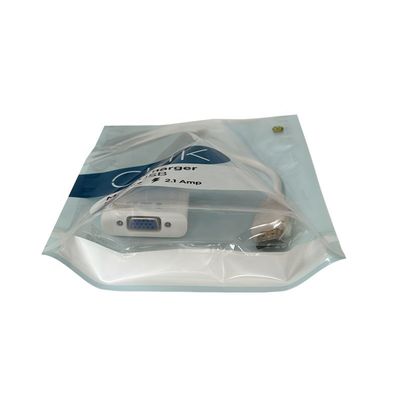 와이어 라인 패키지 맑은 서 서 Zipper 가방 수분 방지 USB 케이블 포장