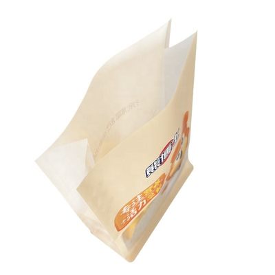맞춤 주문 8면 봉인 평면 하단 서드업 포장 봉지 아침식사 곡물