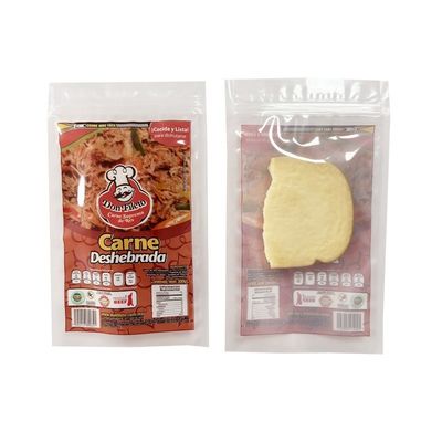 재사용 가능한 Mylar Zip Lock 냉동 가방 평면 냉동 가방 사용자 지정 로고 인쇄