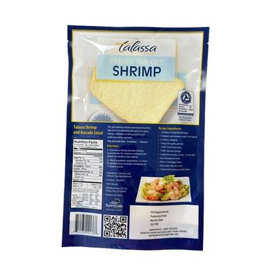 재사용 가능한 Mylar Zip Lock 냉동 가방 평면 냉동 가방 사용자 지정 로고 인쇄