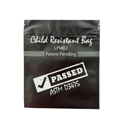 부드러운 터치 재료 건조 꽃 포장 Ziplock Mylar 포일 가방 3.5g 7g