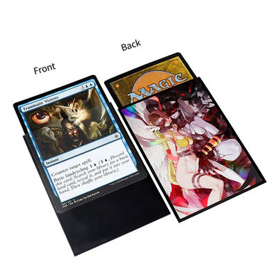 맞춤형 홀로그래픽 아트 애니메이션 게임 MTG 크기 거래 카드 보유자