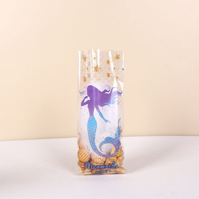 맞춤 고유 디자인 치료 크리스마스 할로윈 파티 첼로 장식 및 보관용 플라스틱 가방