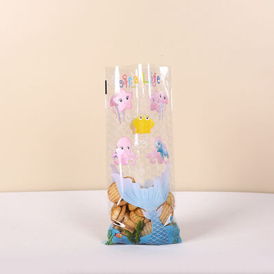 맞춤 고유 디자인 치료 크리스마스 할로윈 파티 첼로 장식 및 보관용 플라스틱 가방