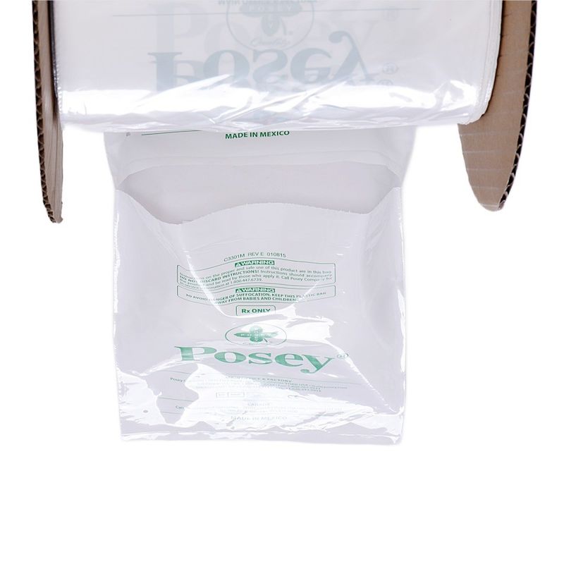 LDPE 맑은 플라스틱 사전 오픈 폴리 가방에 롤 사이드 거세트 자동차 가방 의류