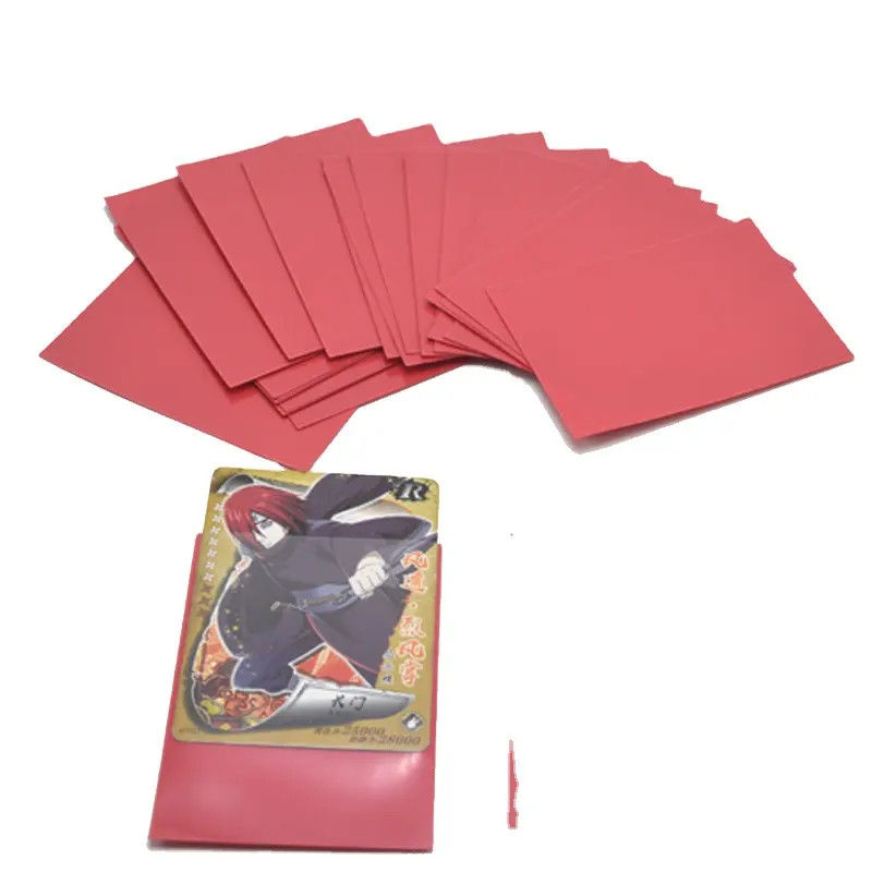 커스텀 로고 ODM 맑은 부드러운 플라스틱 거래 게임 카드 보호 수갑 애니메이션 유기호 Mtg Tcg
