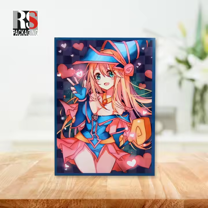 스포츠 카드 스타일 표준 67x92mm MTG 카드 수갑 끝 인쇄 기술과 매트 효과